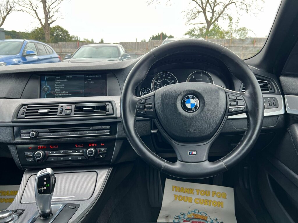 BMW 5 Series 520D M Sport Blue #41