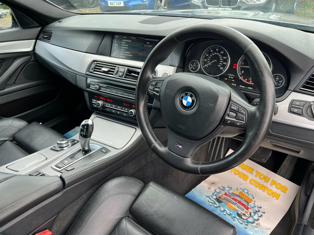BMW 5 Series 520D M Sport Blue #26