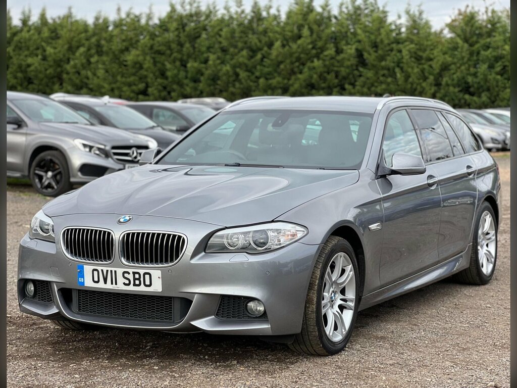 BMW 5 Series 520D M Sport Blue #3