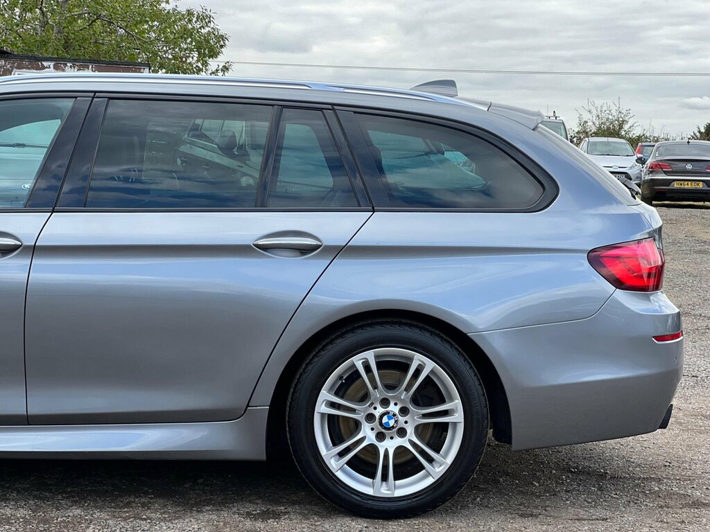 BMW 5 Series 520D M Sport Blue #17