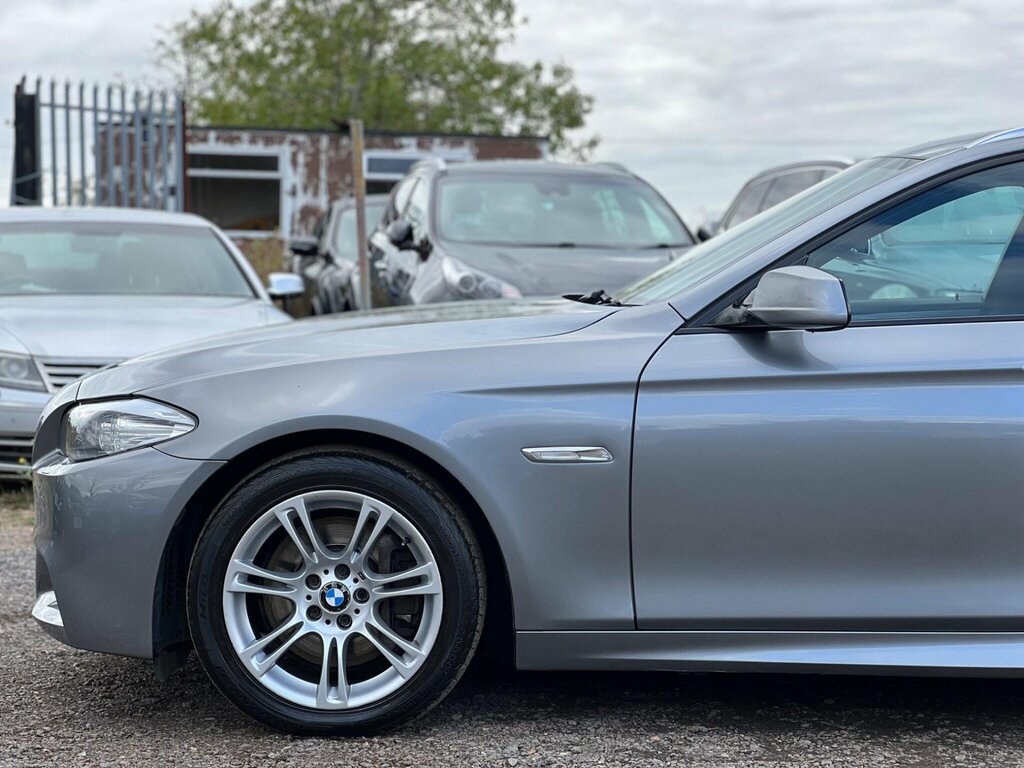 BMW 5 Series 520D M Sport Blue #16