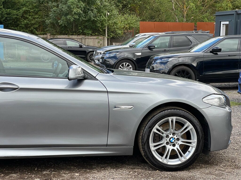 BMW 5 Series 520D M Sport Blue #11