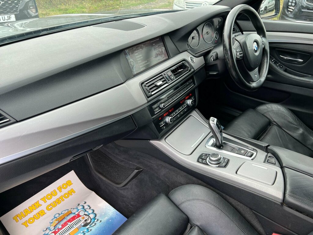 BMW 5 Series 520D M Sport Blue #33