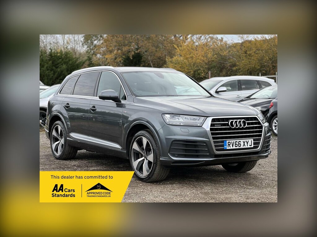 Audi Q7 3.0 Tdi V6 S Line Tiptronic Quattro Euro 6 Ss 5 Grey
