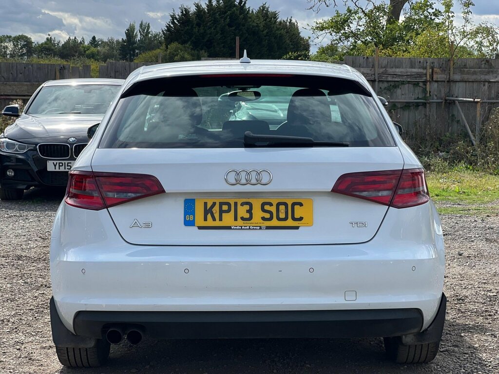 Audi A3 2.0 Tdi Sport Sportback Euro 5 Ss 2013 Black #6