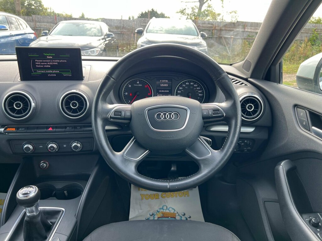 Audi A3 2.0 Tdi Sport Sportback Euro 5 Ss 2013 Black #40