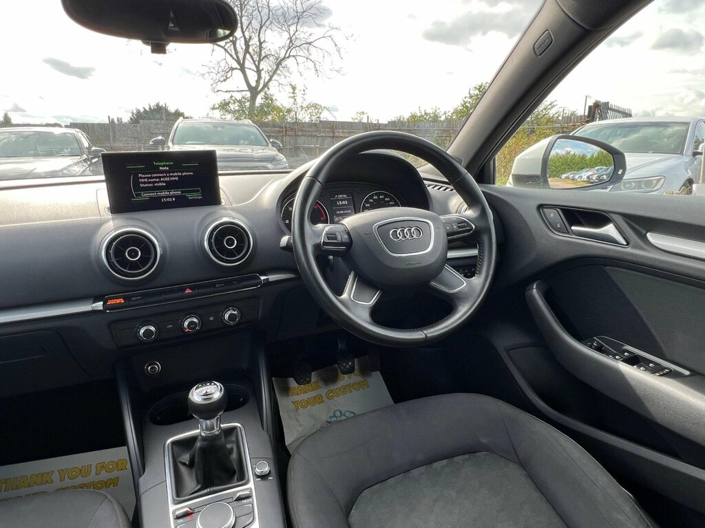 Audi A3 2.0 Tdi Sport Sportback Euro 5 Ss 2013 Black #37