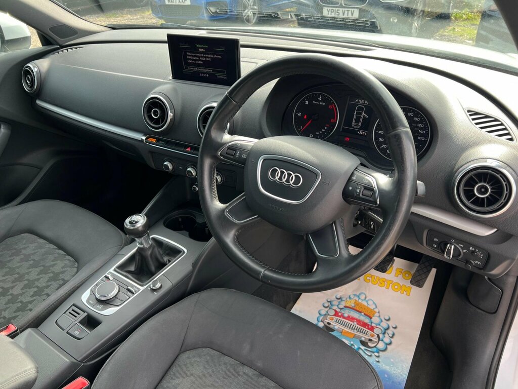 Audi A3 2.0 Tdi Sport Sportback Euro 5 Ss 2013 Black #25
