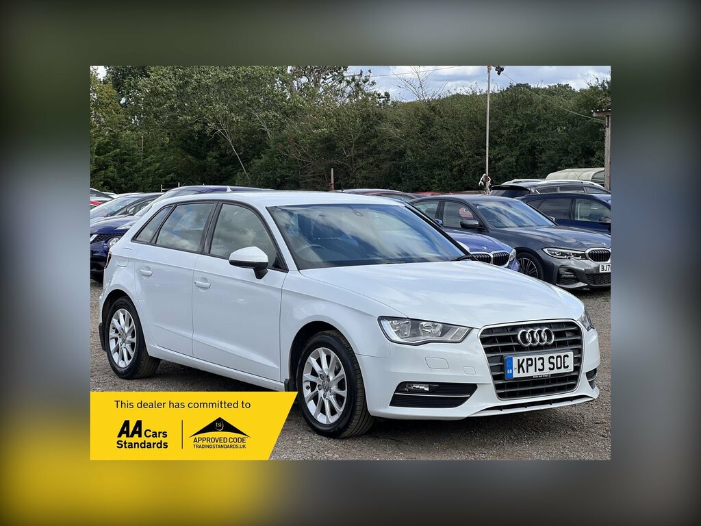 Audi A3 2.0 Tdi Sport Sportback Euro 5 Ss 2013 Black #1