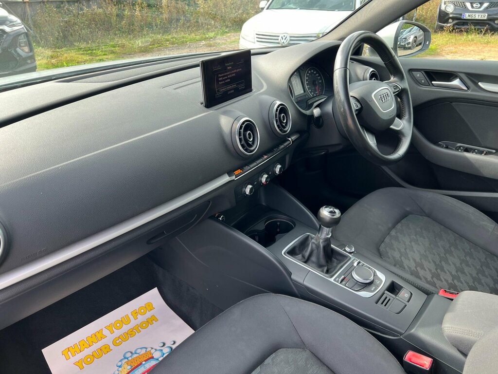 Audi A3 2.0 Tdi Sport Sportback Euro 5 Ss 2013 Black #31