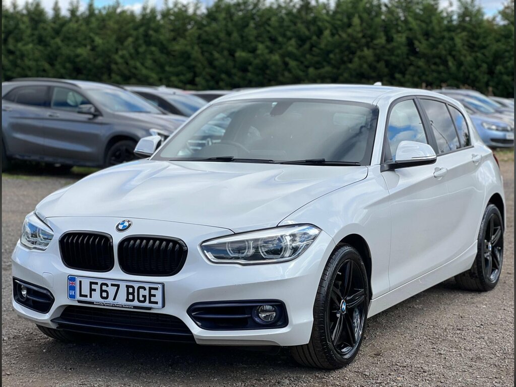 BMW 1 Series 2.0 118D Sport Euro 6 Ss White #3