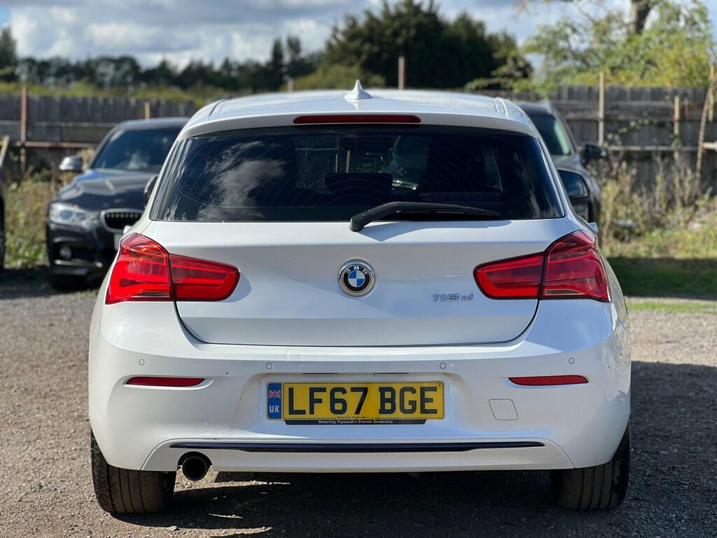 BMW 1 Series 2.0 118D Sport Euro 6 Ss White #6