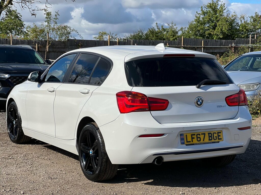 BMW 1 Series 2.0 118D Sport Euro 6 Ss White #5
