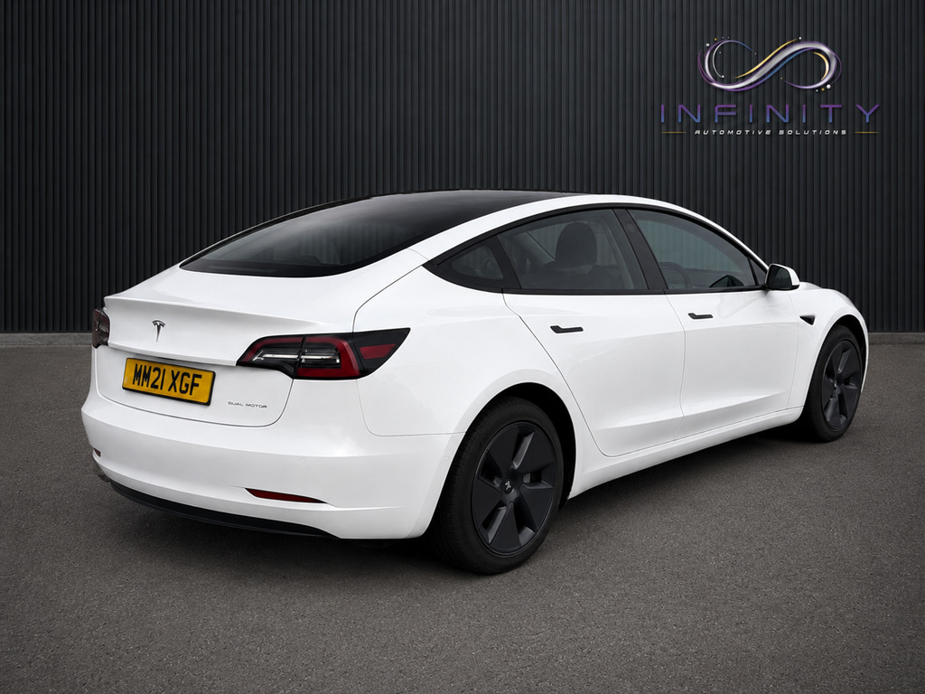 Tesla Model 3 Dual Motor Long Range White #4