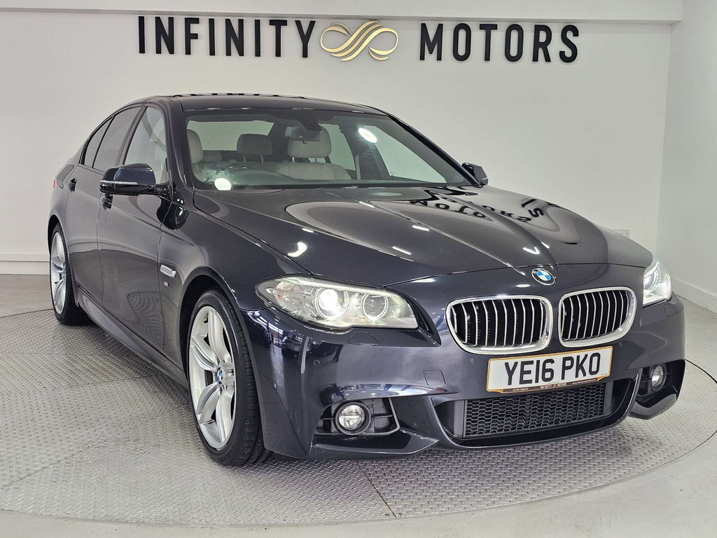 BMW 5 Series 520D M Sport Black