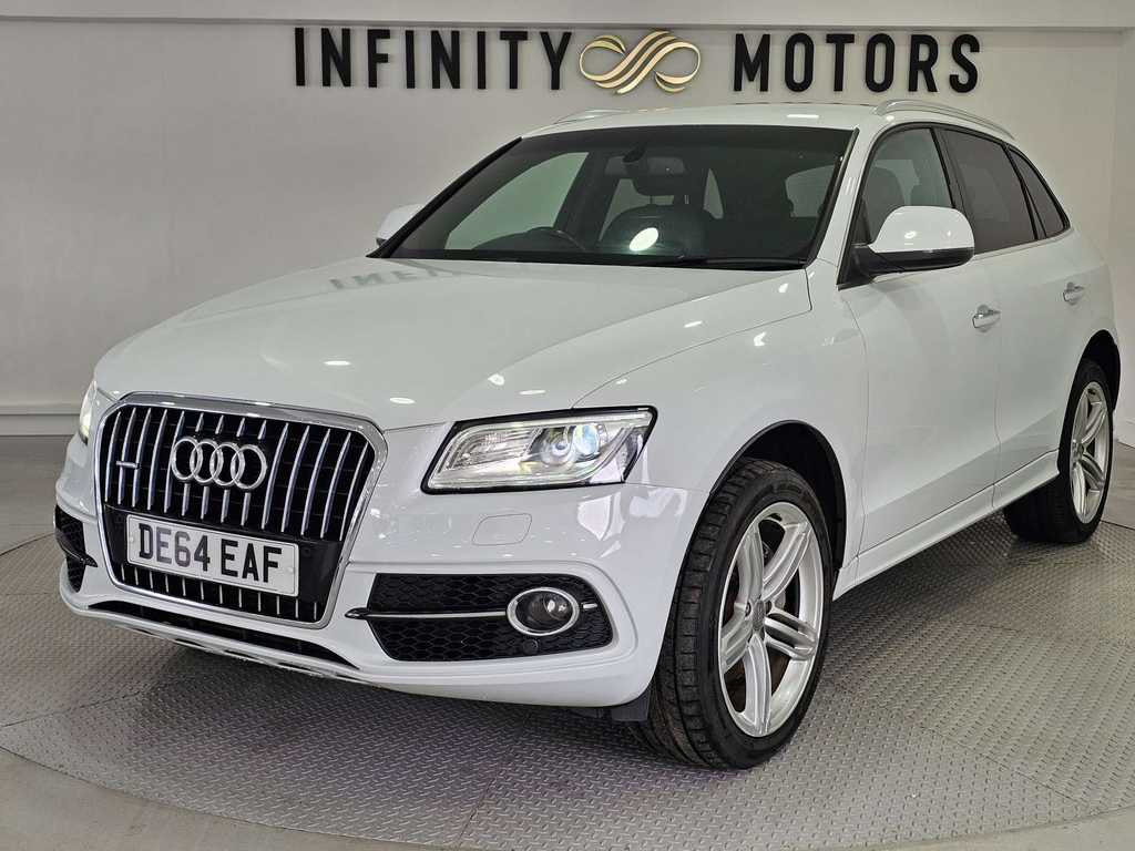 Audi Q5 S Line Tdi Quattro 4Wd White #4