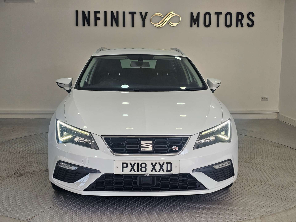 Seat Leon Fr Technology Tdi White #6