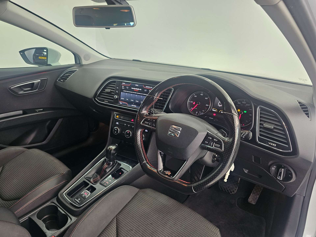 Seat Leon Fr Technology Tdi White #3