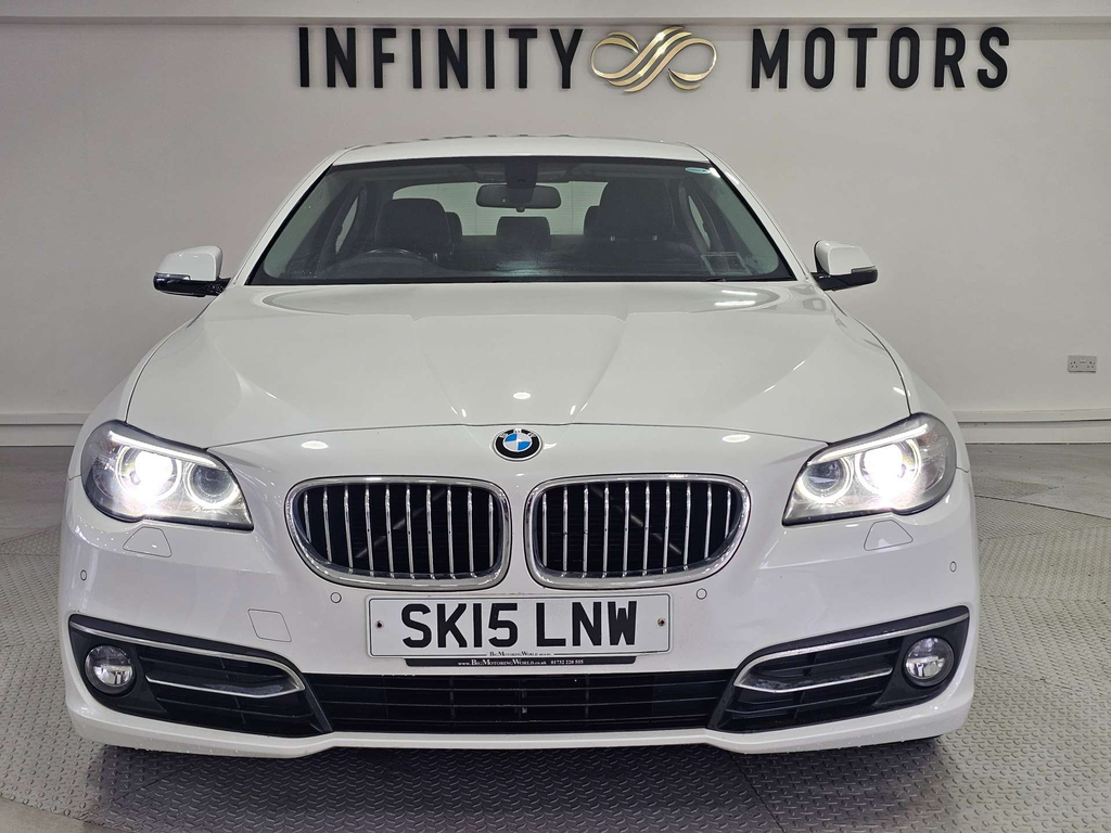BMW 5 Series 520D Luxury SK15LNW White #6