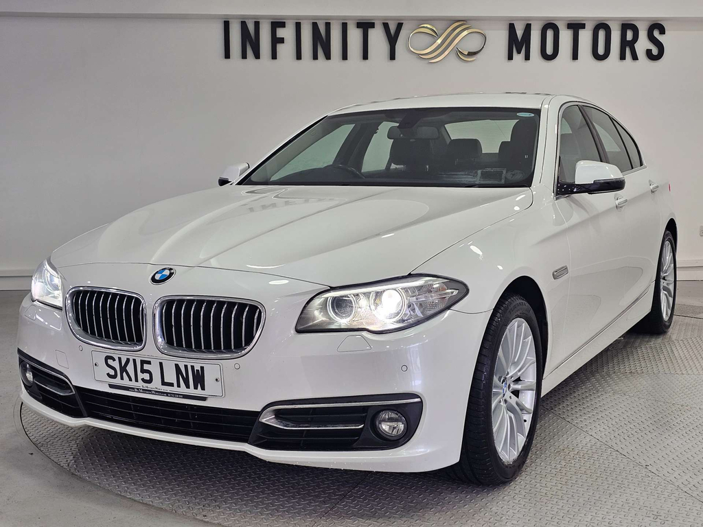 BMW 5 Series 520D Luxury SK15LNW White #4