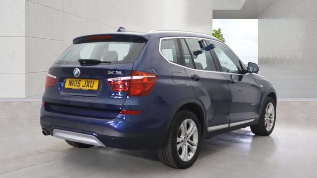 BMW X3 Xdrive 20D Xline 4Wd NK15JXU Blue #4