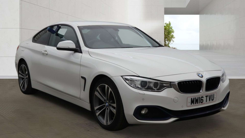 BMW 4 Series Sport White