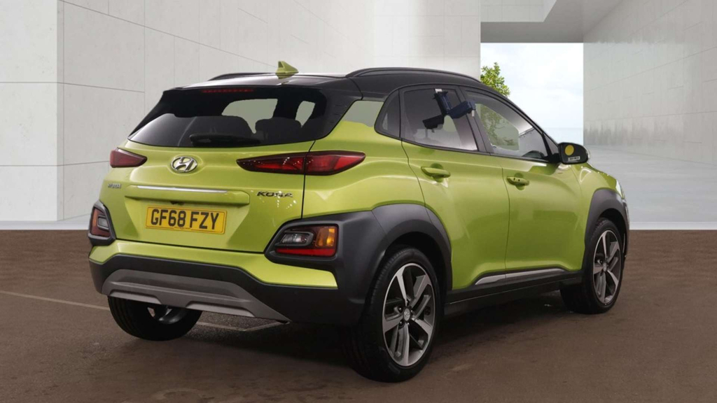 Hyundai Kona Premium Se Yellow #4