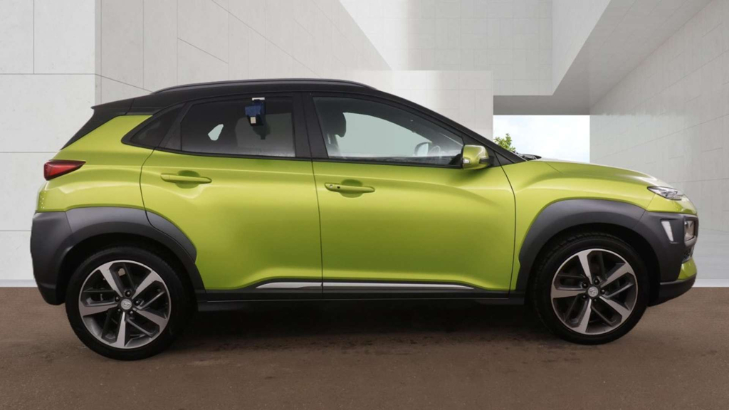 Hyundai Kona Premium Se Yellow #5