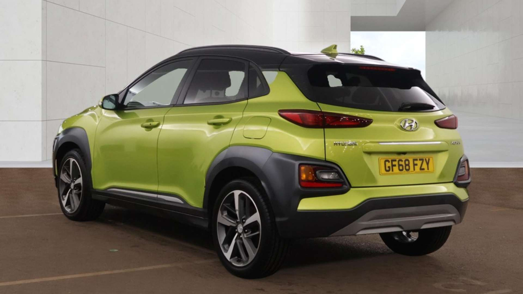 Hyundai Kona Premium Se Yellow #3