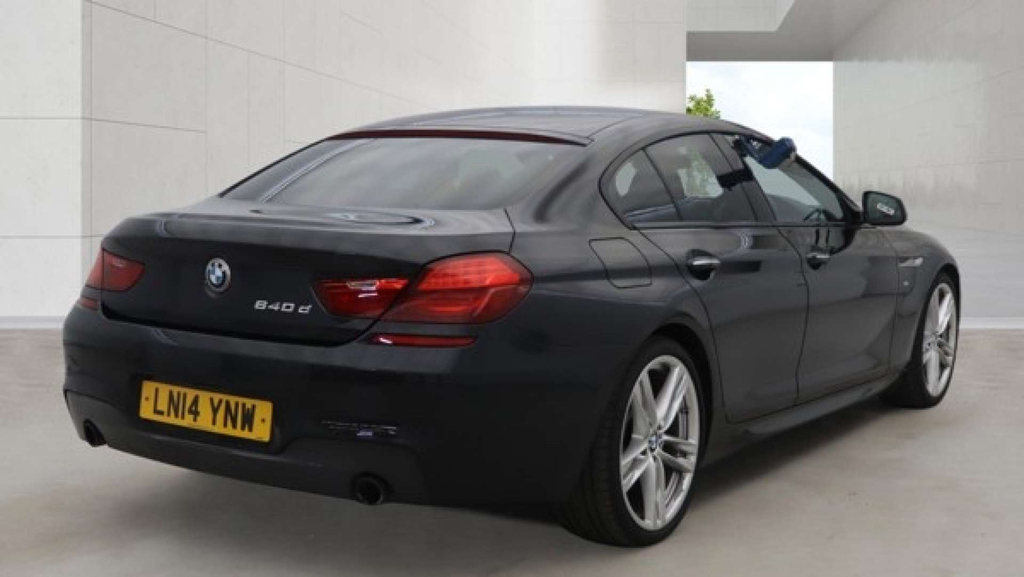 BMW 6 Series Gran Coupe M Sport Gran Coupe Blue #4