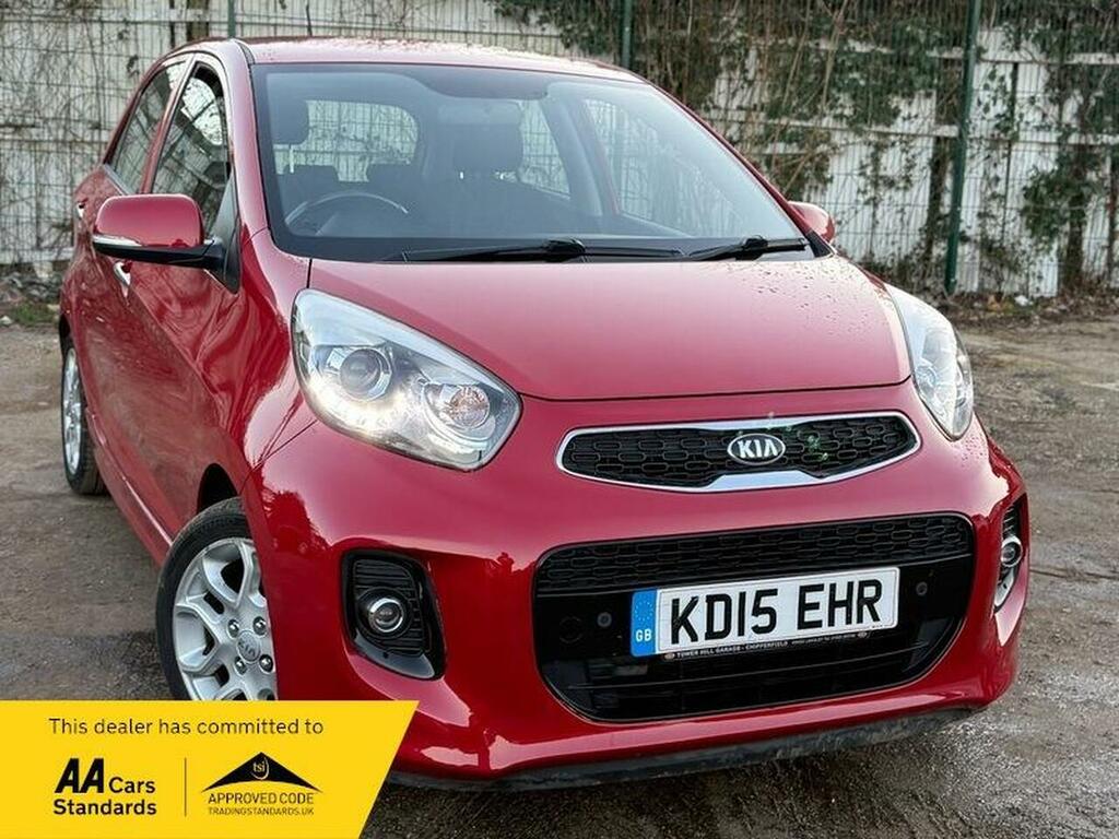 Kia Picanto 1.25 3 Hatchback Euro 5 84 Bhp Red