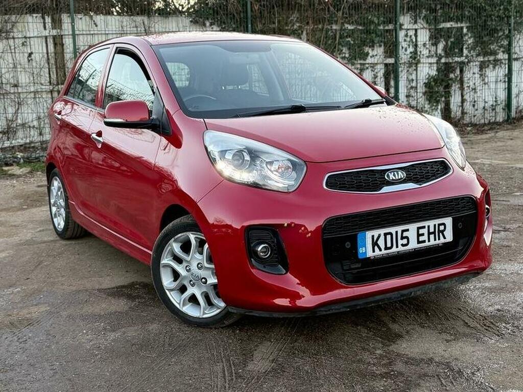 Kia Picanto 1.25 3 Hatchback Euro 5 84 Bhp Red #2
