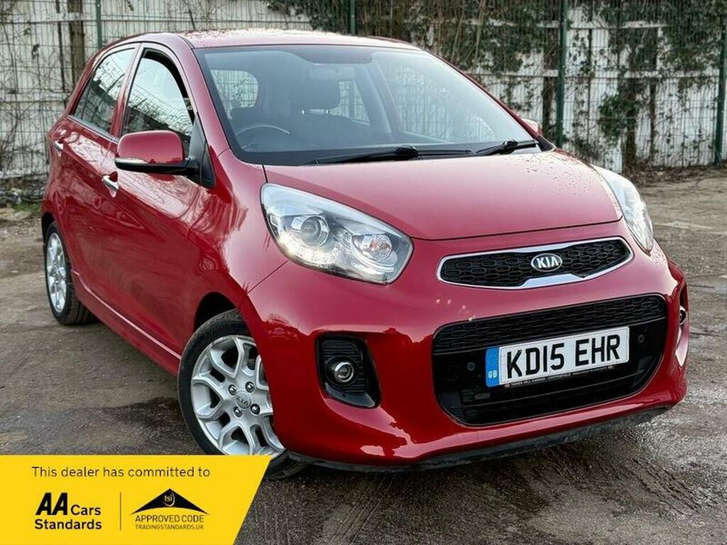 Kia Picanto 1.25 3 Hatchback Euro 5 84 Bhp Red #3