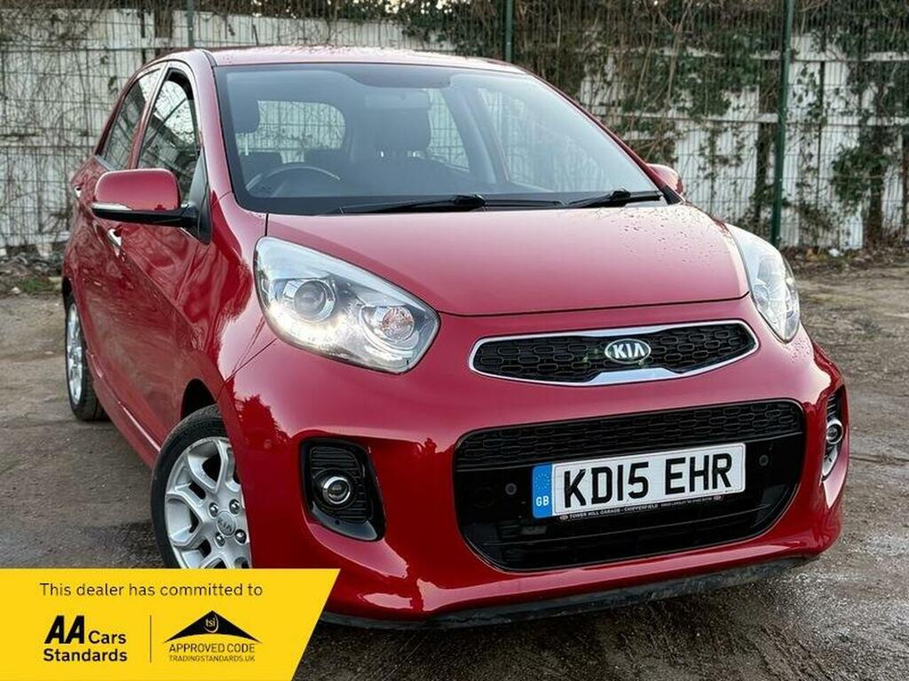 Kia Picanto 1.25 3 Hatchback Euro 5 84 Bhp Red #4