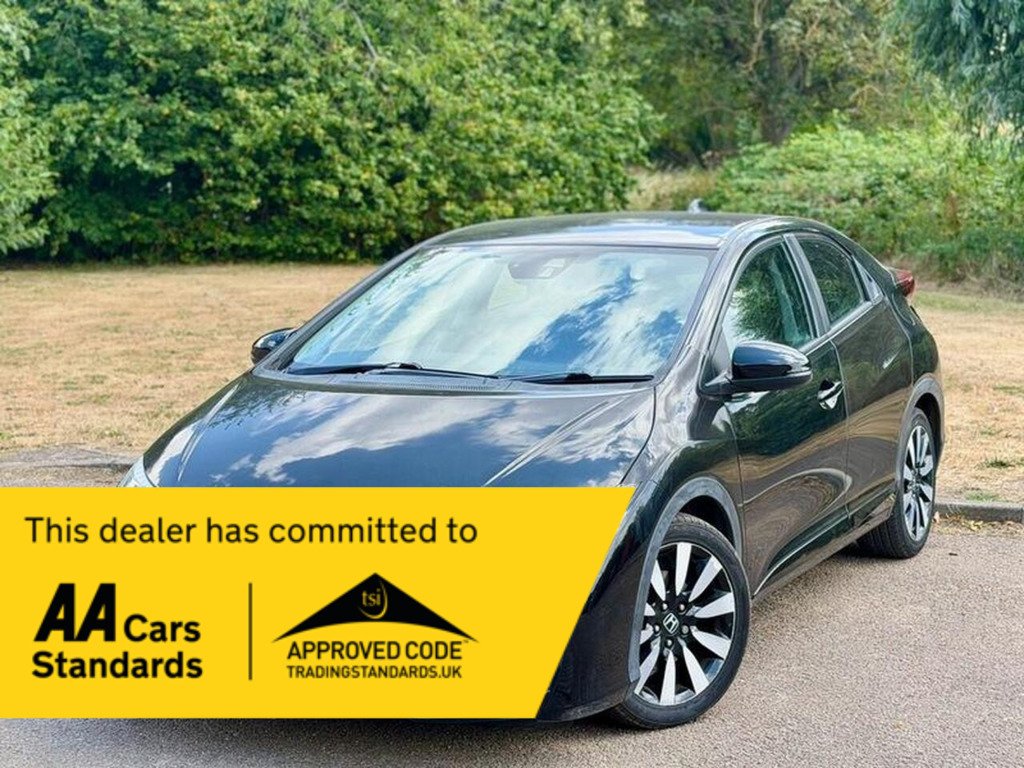 Honda Civic 1.4 I-vtec Se Plus Navi Hatchback Man Black