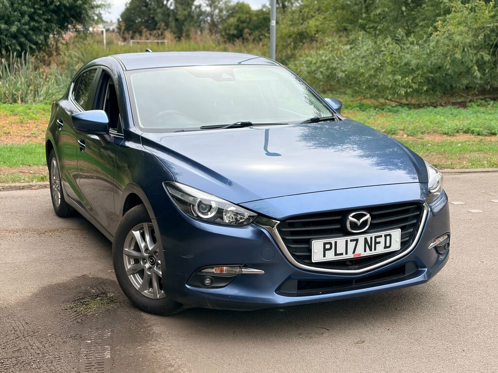 Mazda 3 2.0 Skyactiv-g Se-l Nav Hatchback Manua PL17NFD Blue #2