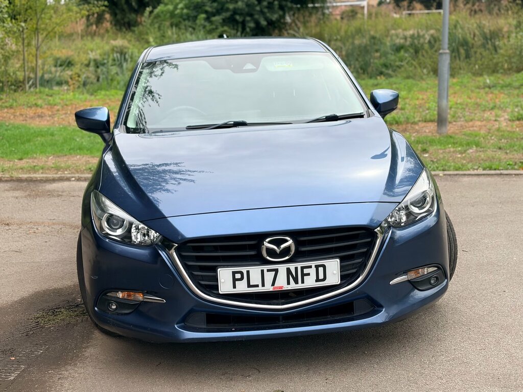 Mazda 3 2.0 Skyactiv-g Se-l Nav Hatchback Manua PL17NFD Blue #6