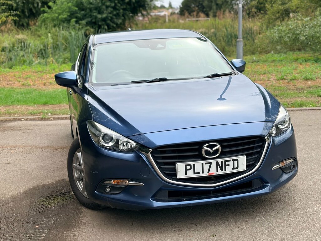 Mazda 3 2.0 Skyactiv-g Se-l Nav Hatchback Manua PL17NFD Blue #4