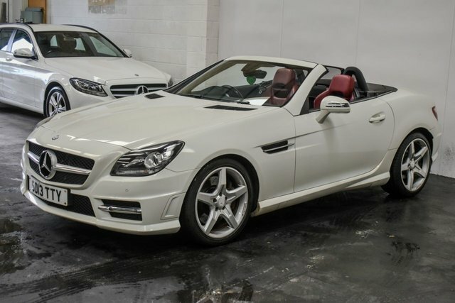 Mercedes-Benz SLK 2.1 Slk250 Cdi Blueefficiency Amg Sport Convertibl White #5