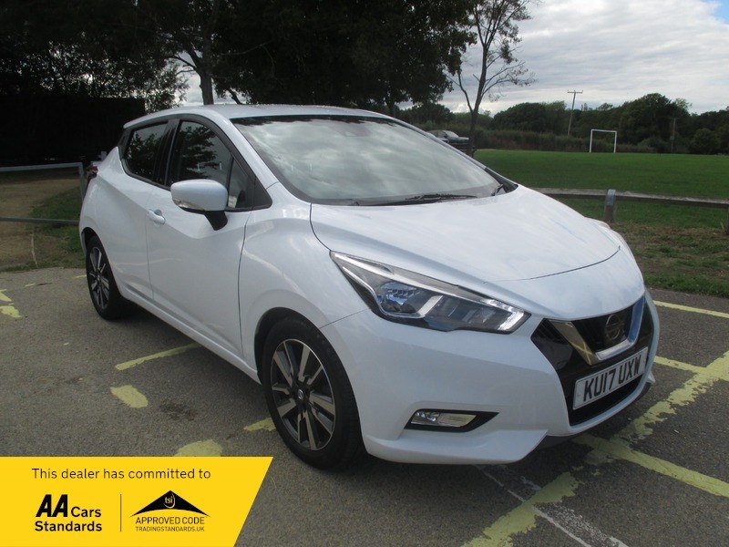Nissan Micra Ig-t Acenta White