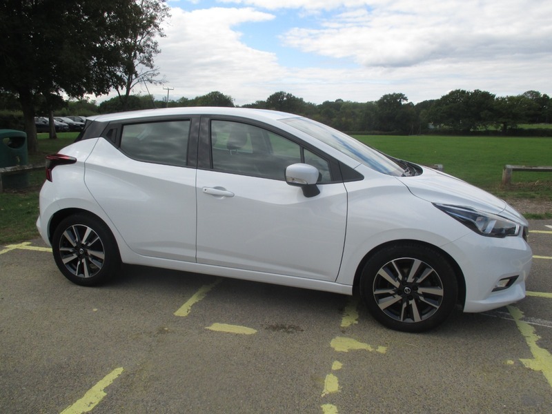 Nissan Micra Ig-t Acenta White #3