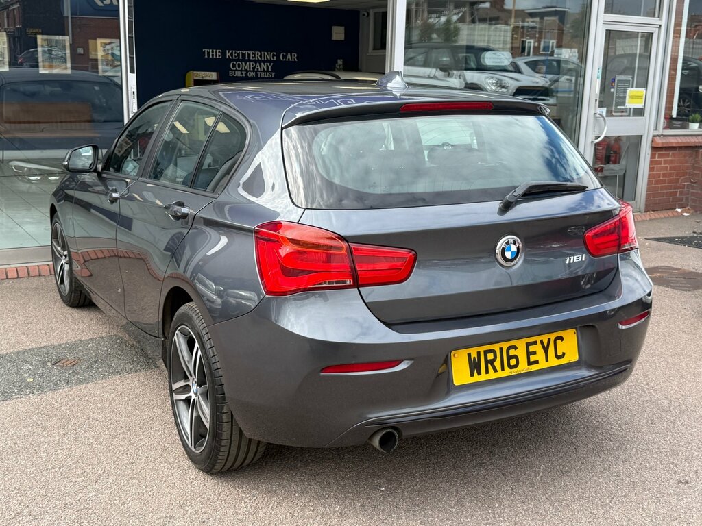 BMW 1 Series 1.5 118I Sport Hatchback Euro 6 Grey #4