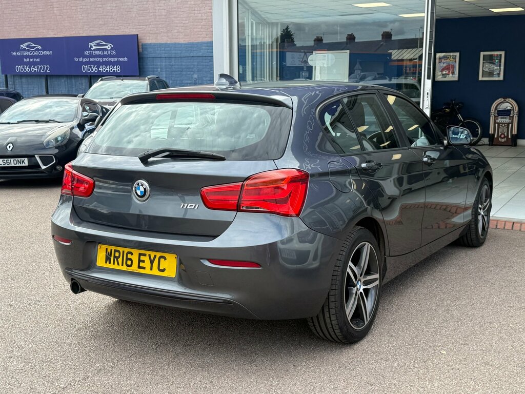 BMW 1 Series 1.5 118I Sport Hatchback Euro 6 Grey #3