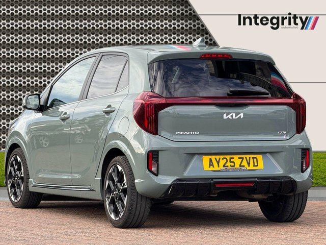 Kia Picanto 1.2 Gt-line S Hatchback Amt Euro 6 Ss Green #4