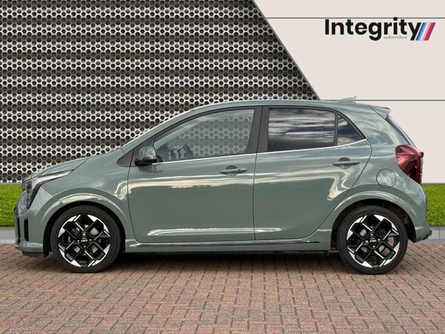 Kia Picanto 1.2 Gt-line S Hatchback Amt Euro 6 Ss Green #5