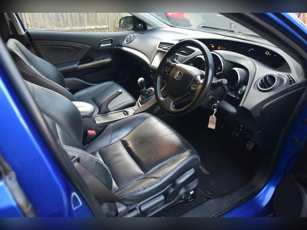 Honda Civic Estate Blue #12