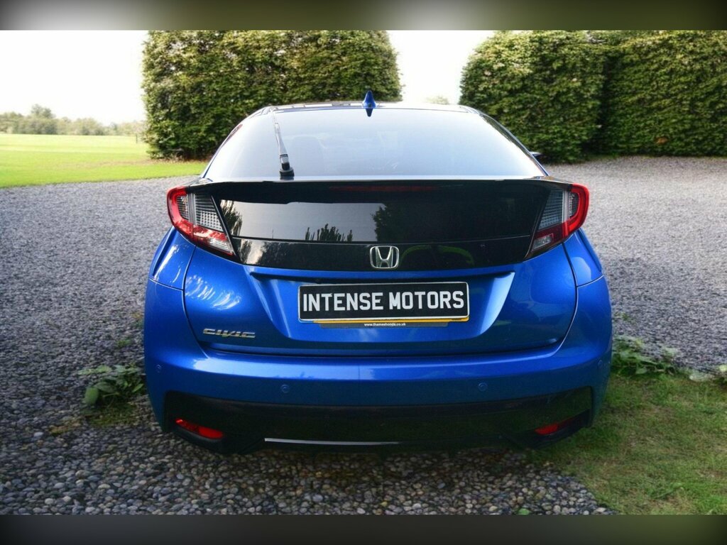 Honda Civic 1.6 I-dtec Sr Hatchback Euro 6 Blue #5