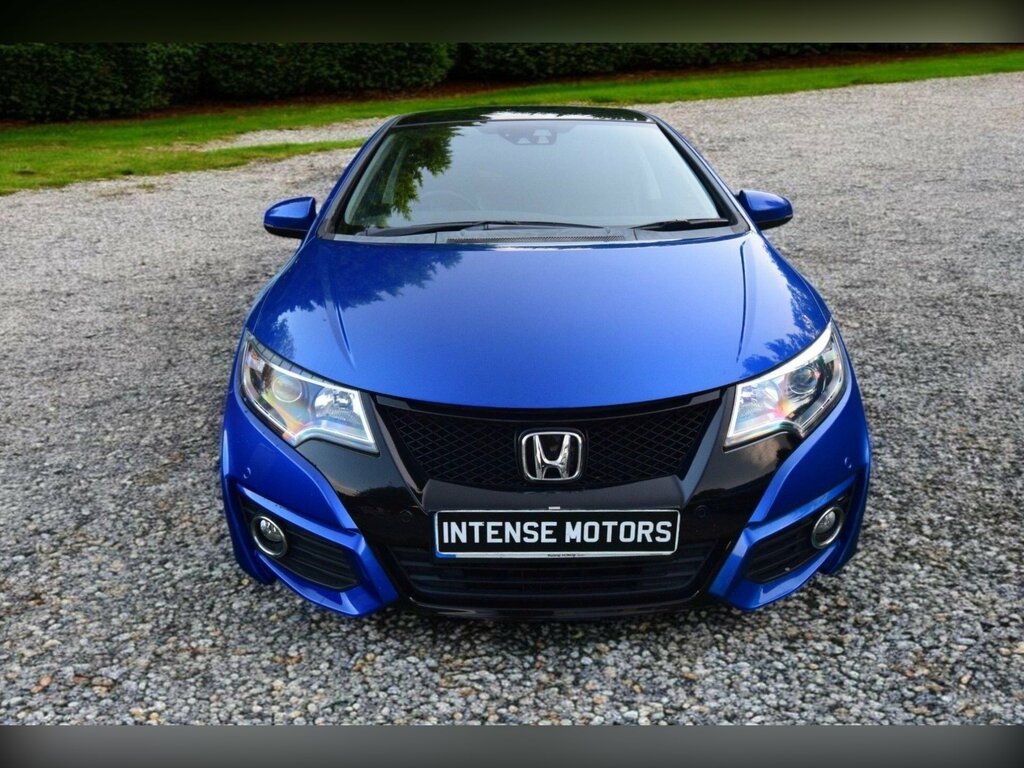 Honda Civic 1.6 I-dtec Sr Hatchback Euro 6 Blue #2