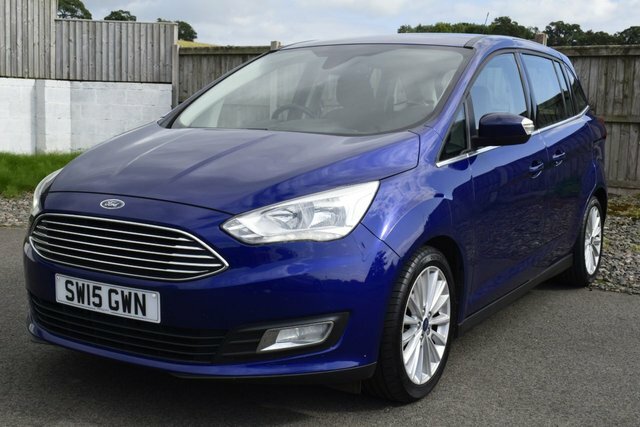 Ford Grand C-Max Tdci Titanium Mpv Blue #3