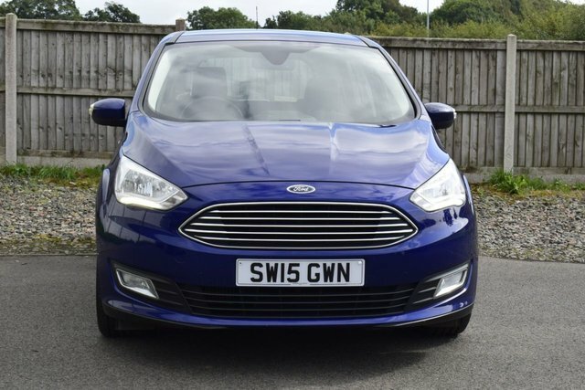 Ford Grand C-Max Tdci Titanium Mpv Blue #2